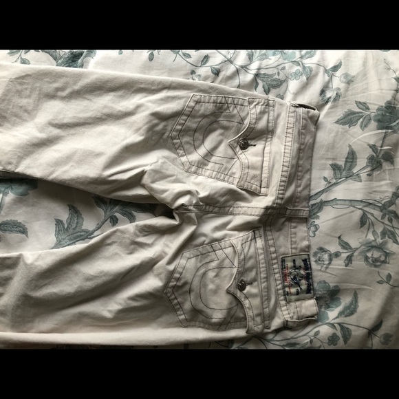 KHAKI TRUE RELIGION PANTS - Picture 2 of 4